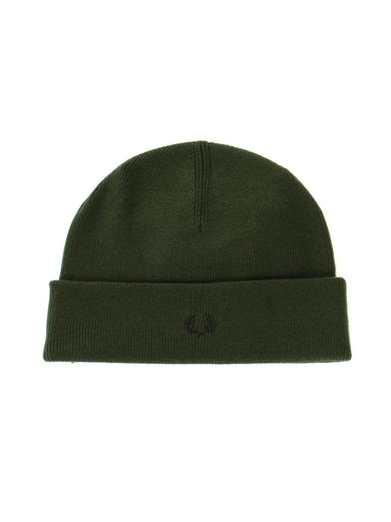 Fred Perry Fred Perry Logo Embroidered Knitted Beanie 1