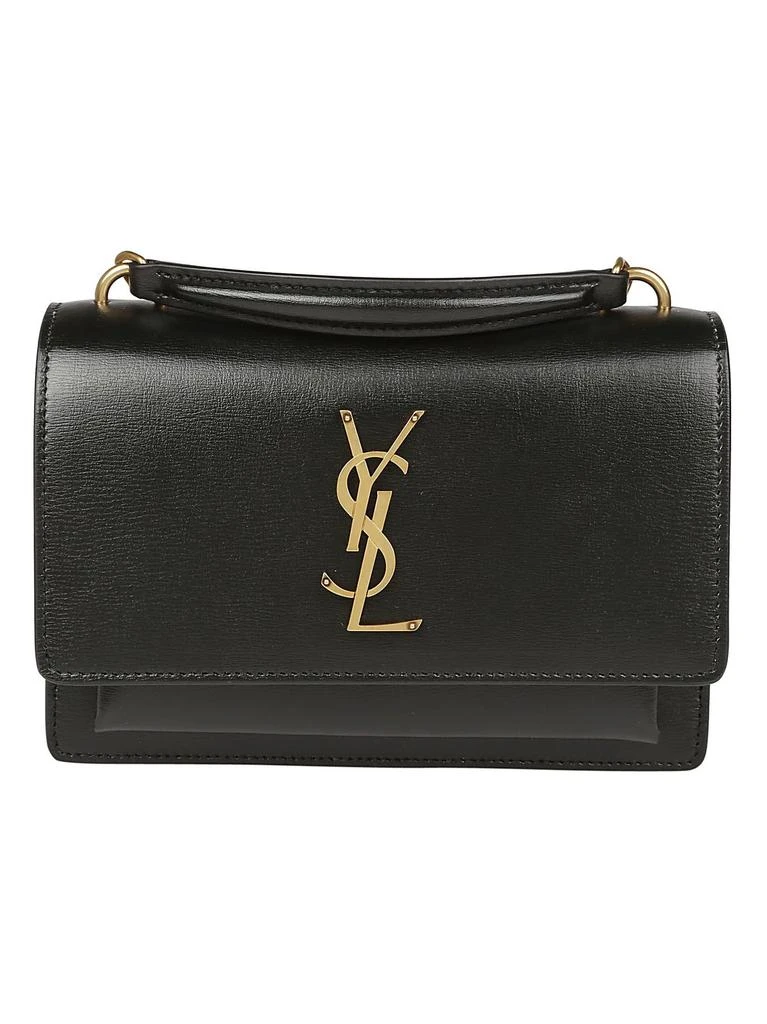 Yves Saint Laurent Saint Laurent Sunset Logo Plaque Shoulder Bag 1