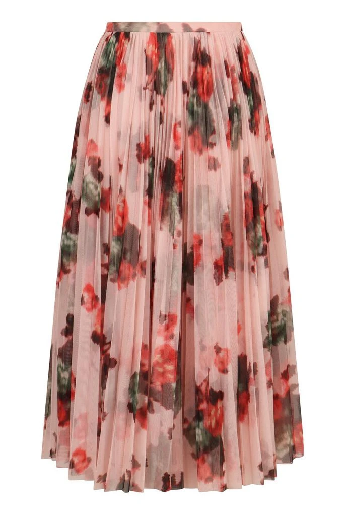 PHILOSOPHY di LORENZO SERAFINI Philosophy Di Lorenzo Serafini Flower Printed Tulle Midi Skirt 2