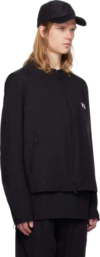 Y-3 Black Sport Uniform 3 Stripes Jacket 2
