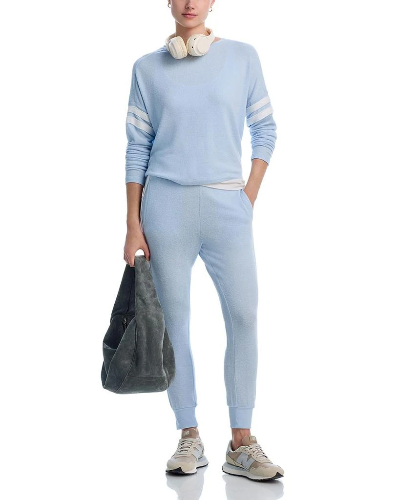 AQUA Side Stripe Knit Sweatpants - Exclusive 7