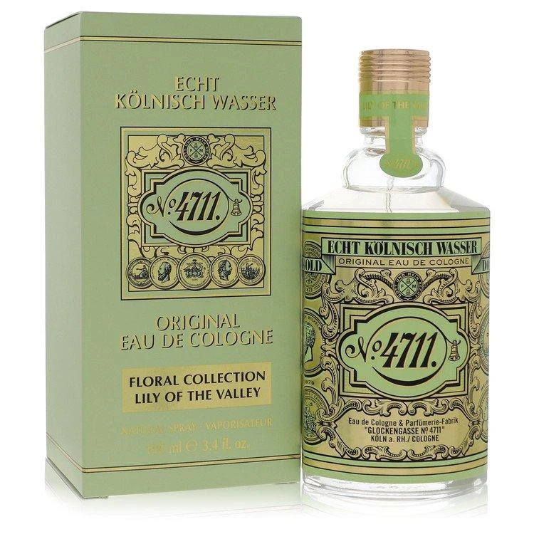 4711 Floral Collection Lily of the Valley by  Eau De Cologne Spray (Unisex) 3.4 oz for Men 1