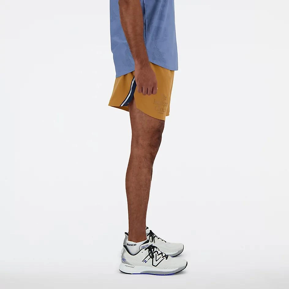 New Balance Graphic Impact Run 5 Inch Short 3