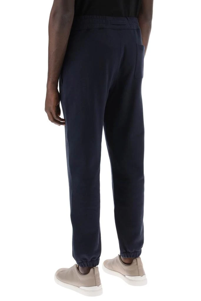 ZEGNA cotton sweatpants with brushed finish 3