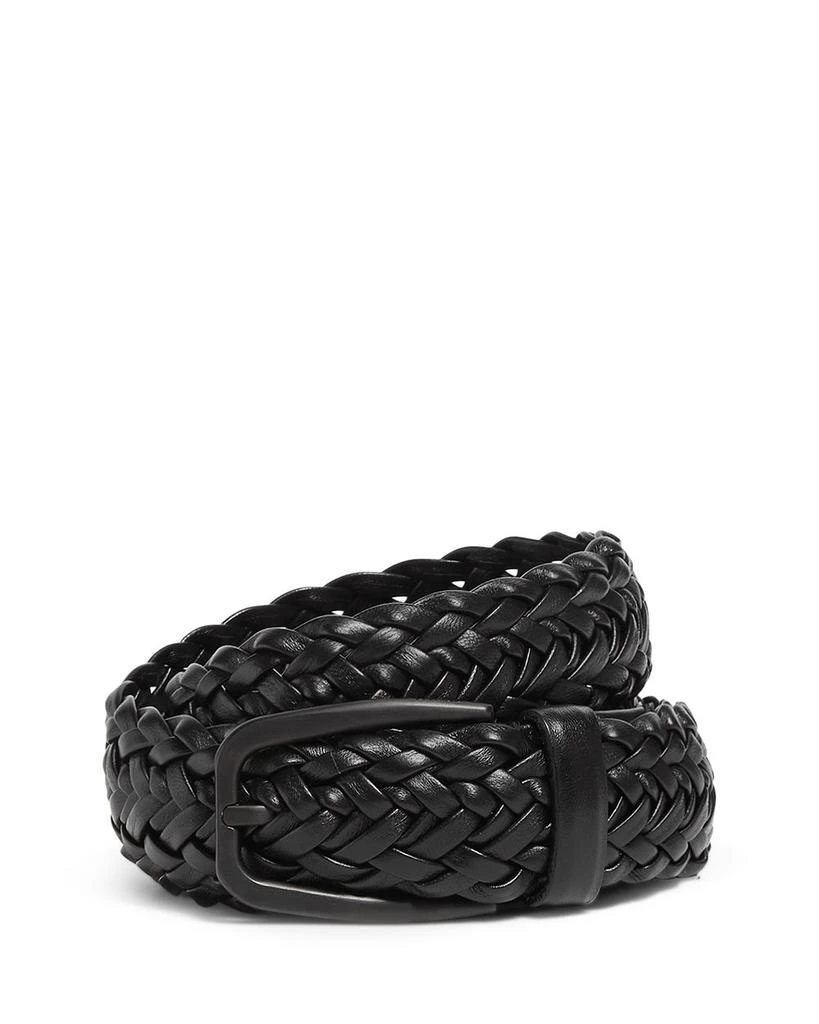 Zegna Braided Leather Belt 1