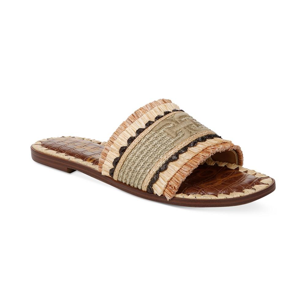 Sam Edelman Georgia Raffia Slide Sandals