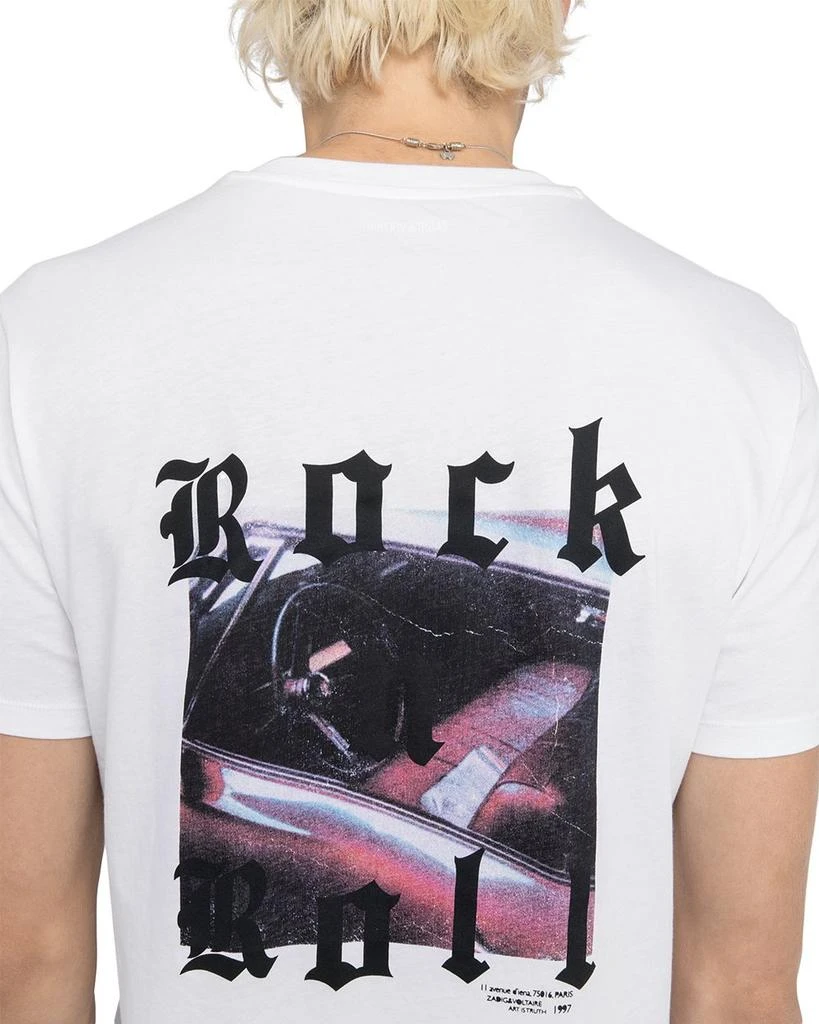 ZADIG & VOLTAIRE Tommy Photo Rock Graphic Tee 6
