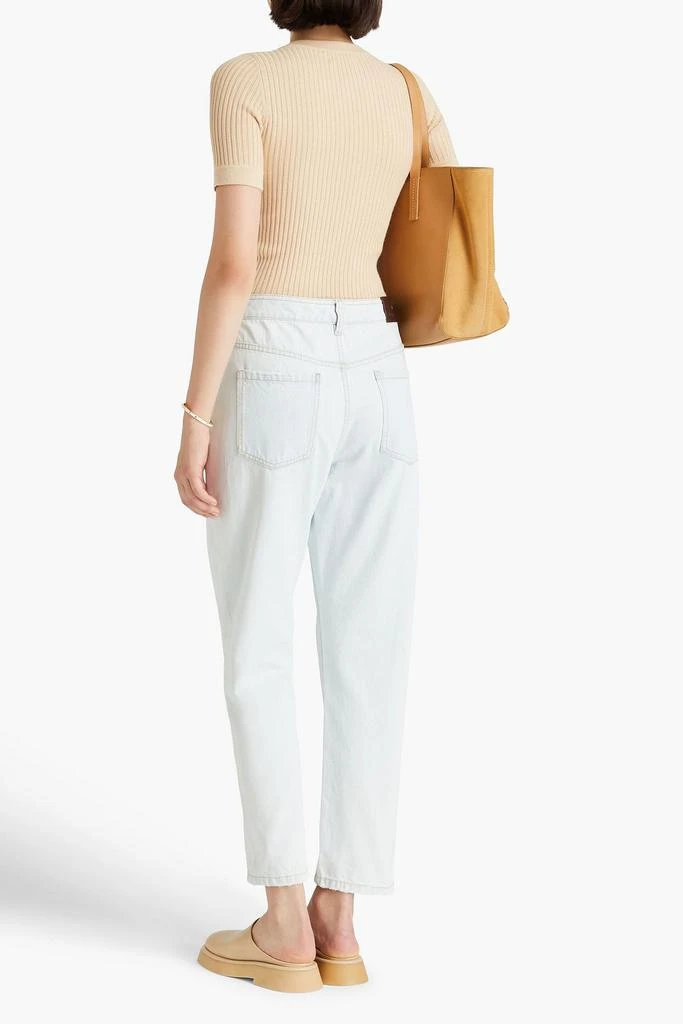Naadam Ribbed silk and cashmere-blend top 3