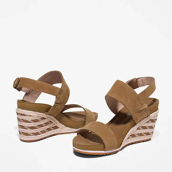 Timberland Capri Sunset Wedge Sandal for Women in Greige 5