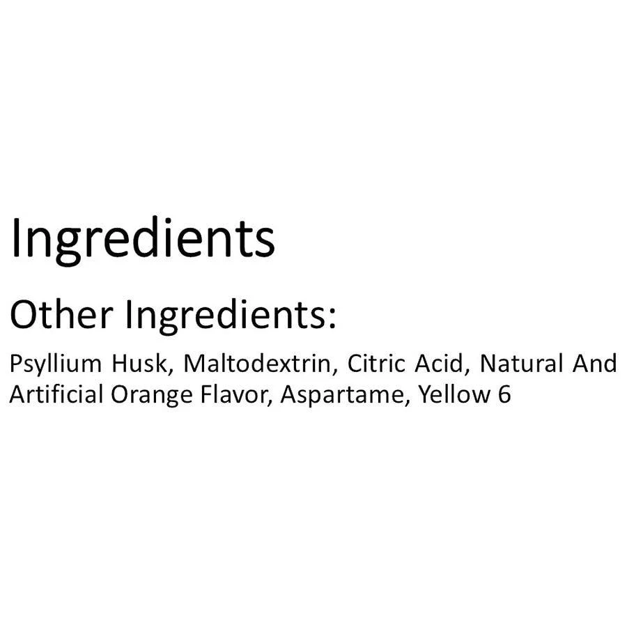 Metamucil 4 in 1 Daily Fiber Supplement Powder, for Digestive Health and Regularity Orange 8