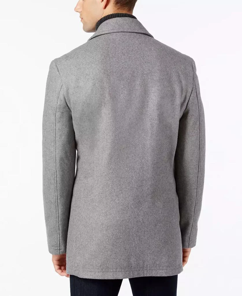Michael Kors Men's Classic Fit Double-Breasted Wool Blend Peacoats 2