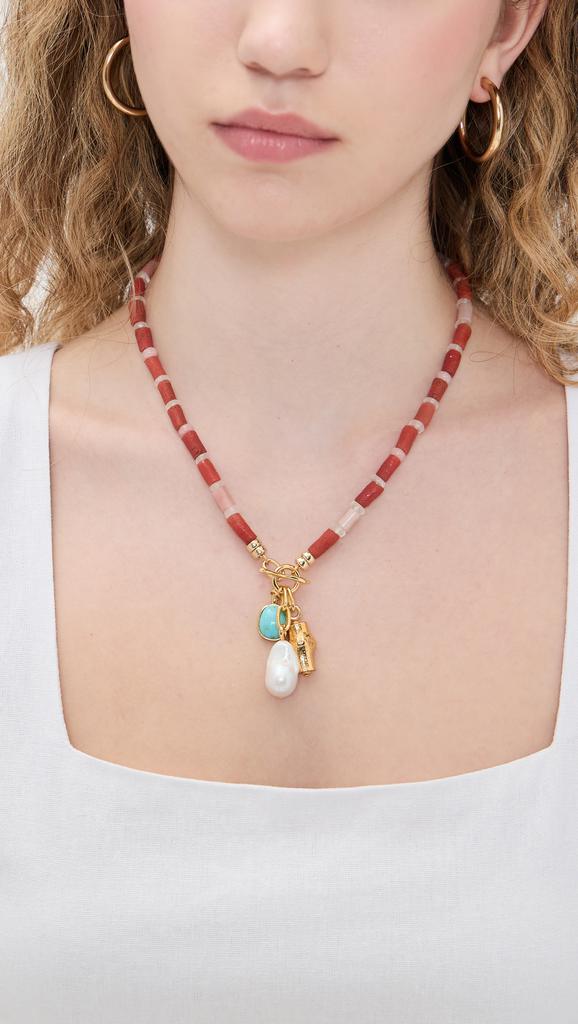 Lizzie Fortunato Red Sea Necklace
