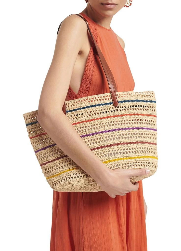 VANESSA BRUNO Raffia basket 7