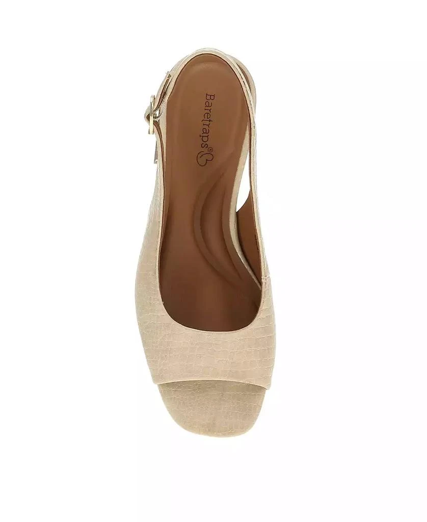 Baretraps Women's Promise Peep Toe Slingback Pump 4