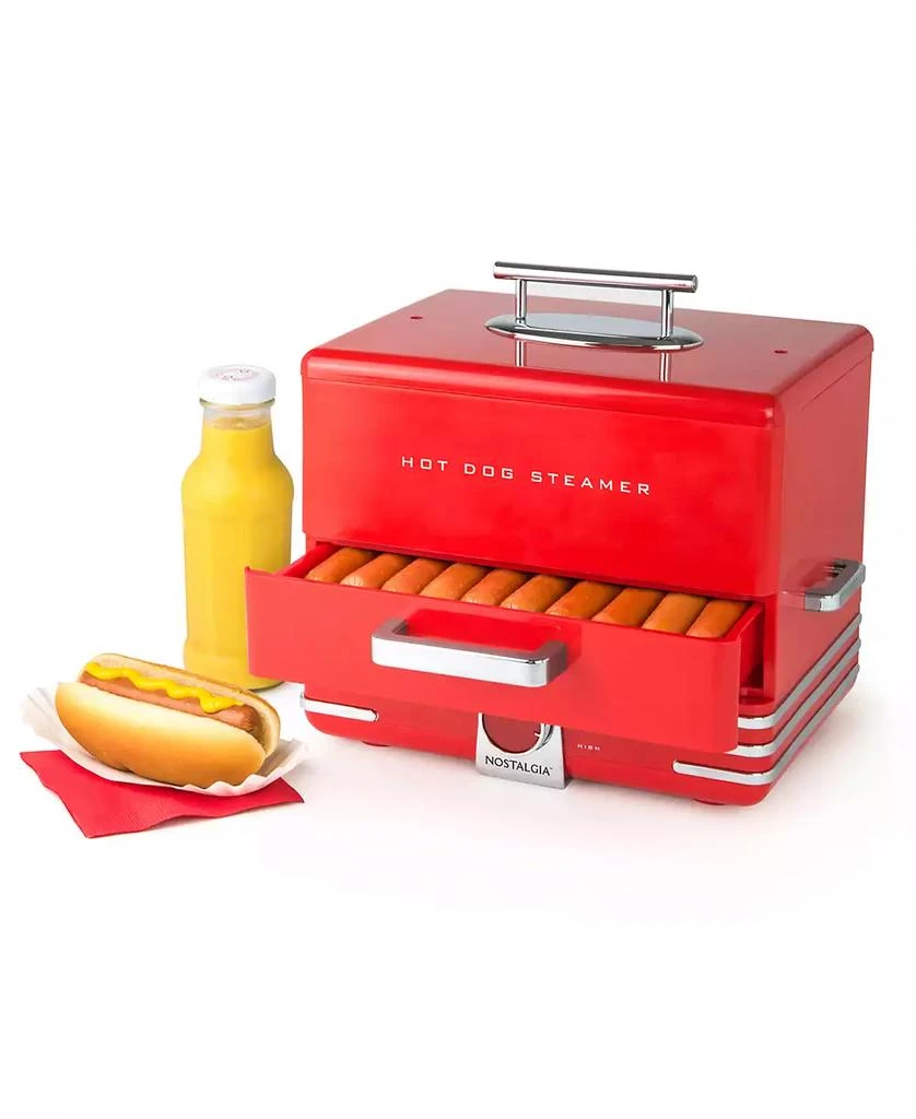 Nostalgia 11.25" Hot Dog Steamer 4