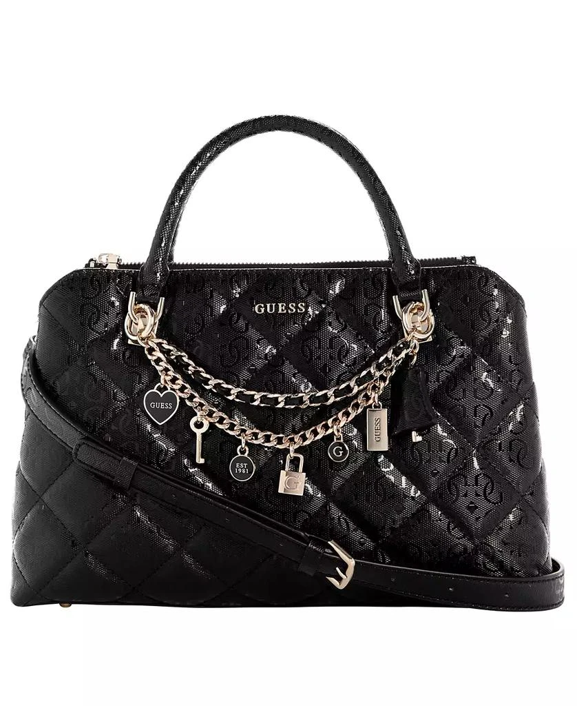GUESS Libby 2-Compartment Medium Satchel Bag