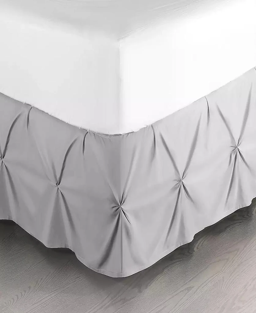 Nestl Bedding 14" Tailored Pinch Pleated Bedskirt, California King 4