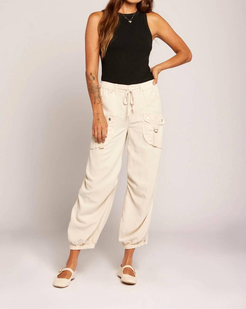 Current Elliott Current/Elliott - Upright Relaxed Cargo Pants