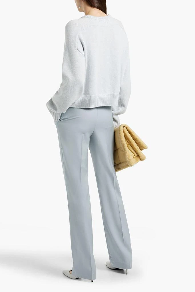 Loulou Studio Maia wool-twill straight-leg pants 3