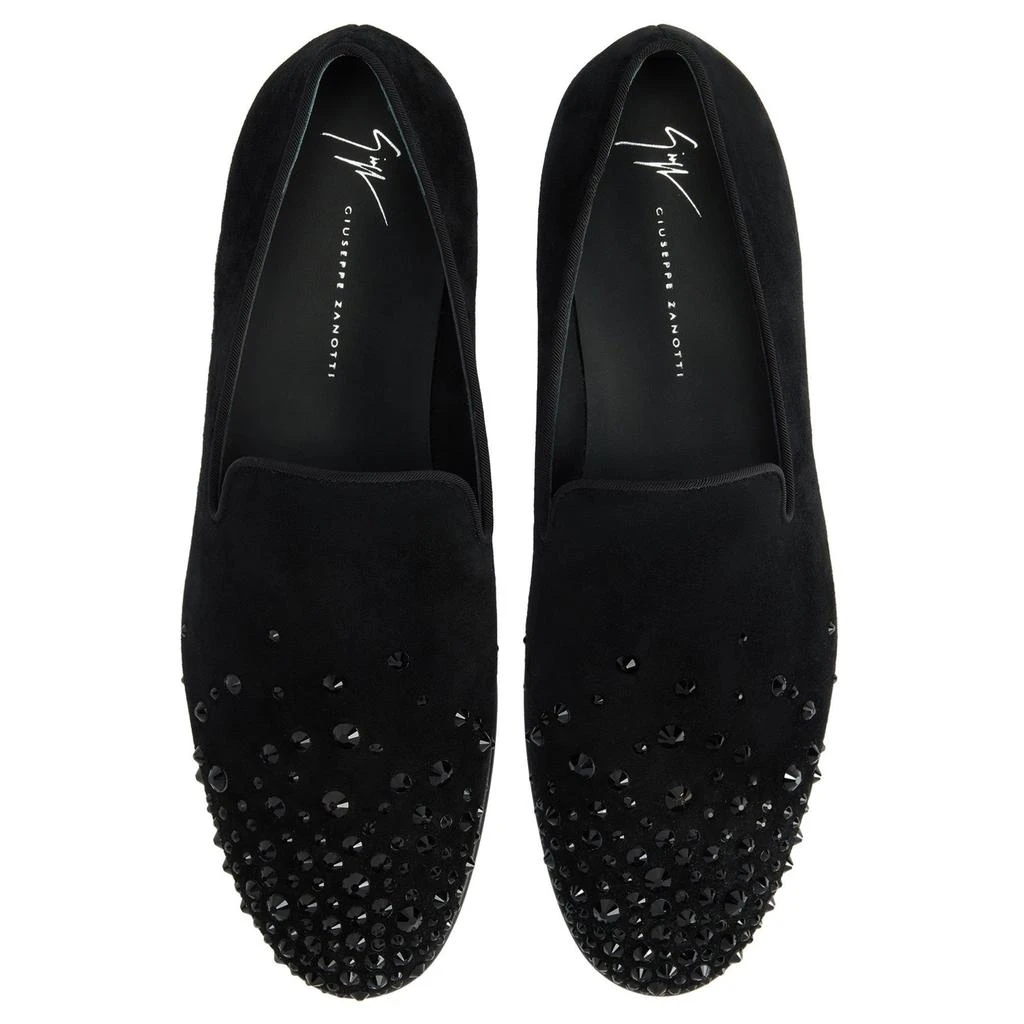 Giuseppe Zanotti Giuseppe Zanotti Axelton Grosgrain-Trimmed Loafers 4