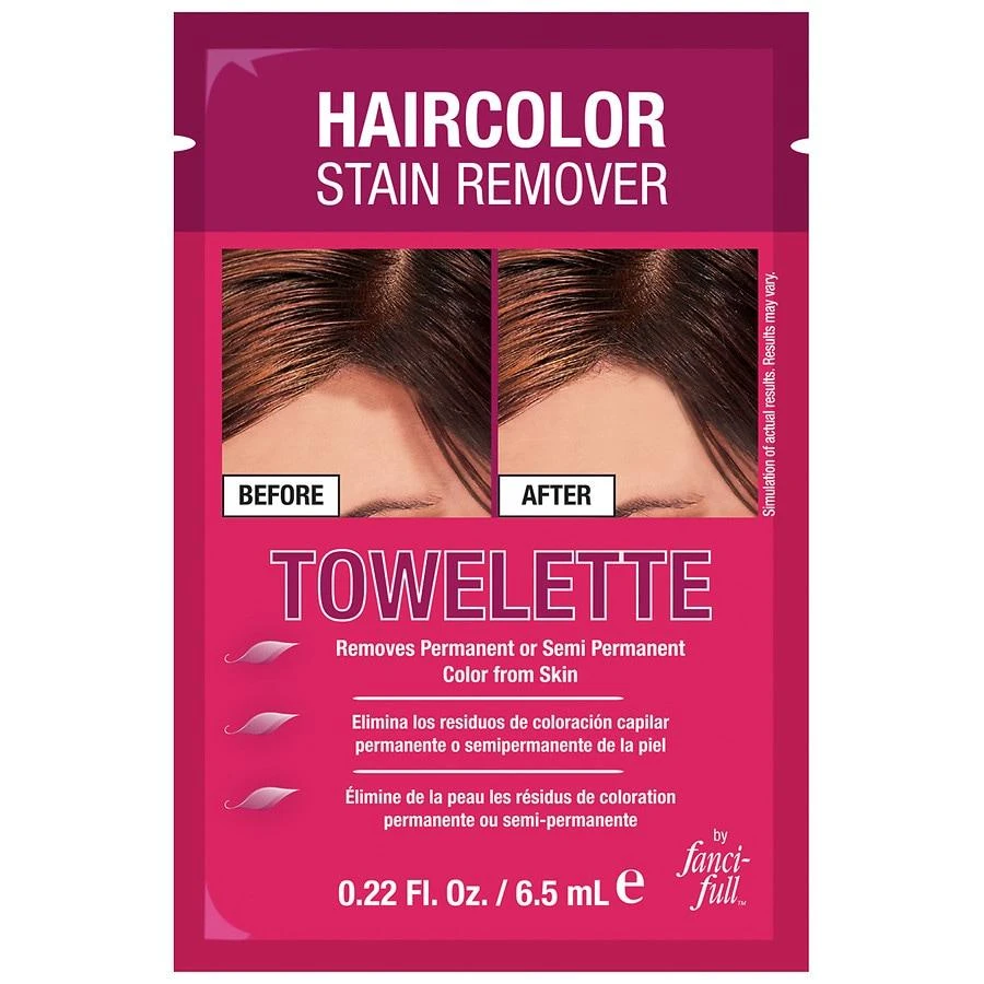 Fanci-Full Haircolor Stain Remover Towelette 1