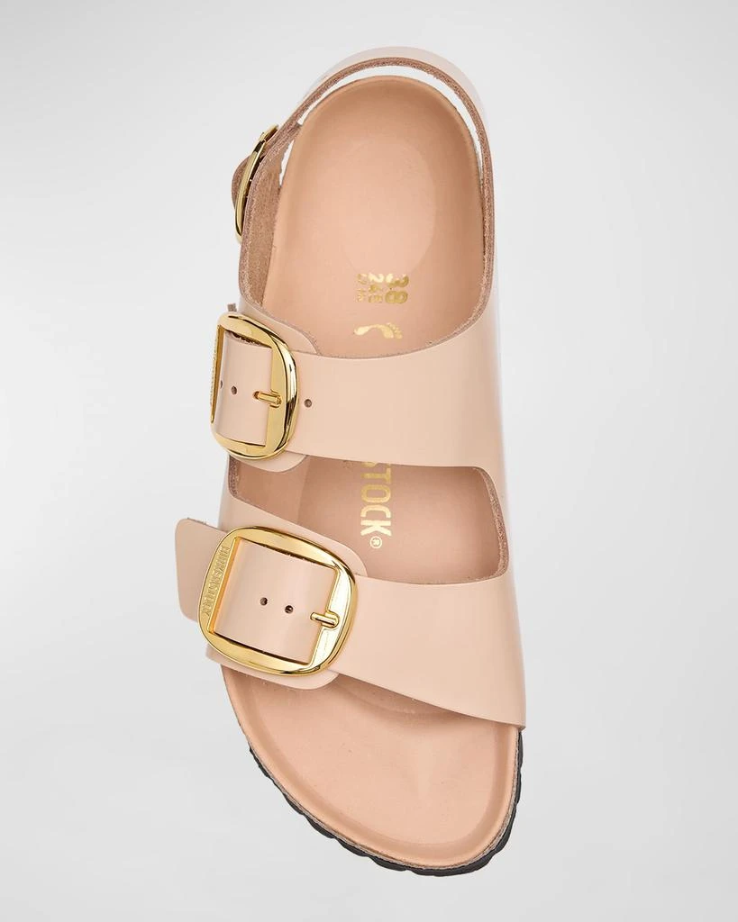 Birkenstock Milano Leather Dual-Buckle Slingback Sandals 4