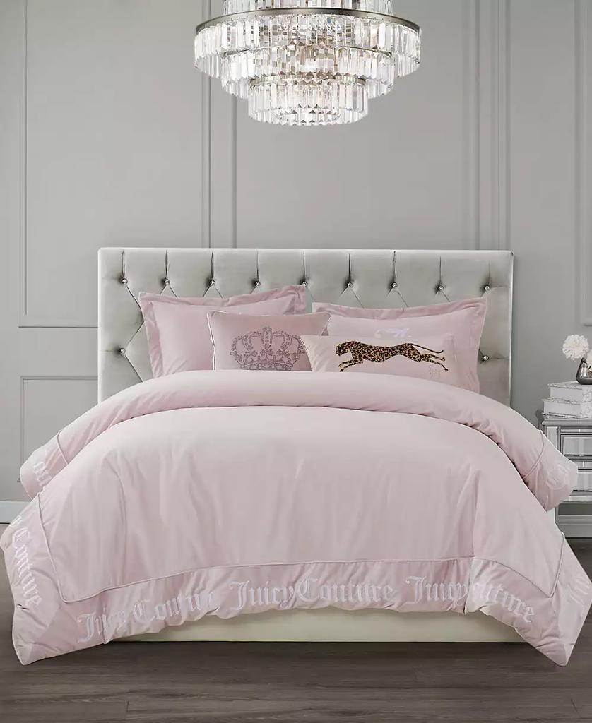 Juicy Couture Reversible Velvet Comforter Set