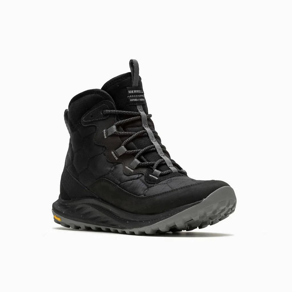 Merrell Women
s Antora 3 Thermo Mid Waterproof Boots In Black 2