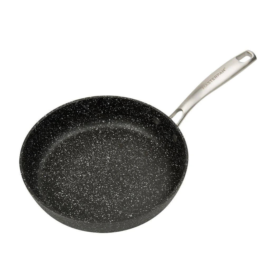 MASTERPAN Fry Pan & Skillet Non-Stick Cast Aluminum Granite Look Finish 6