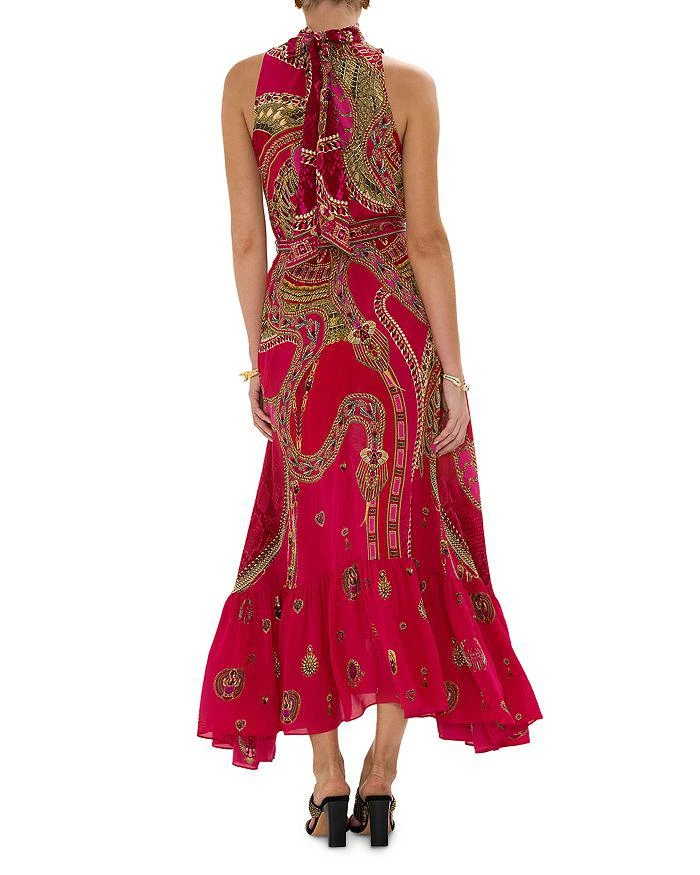 Camilla Printed Silk Dress 2