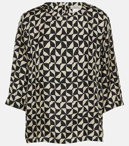 Max Mara Relais silk blouse 1