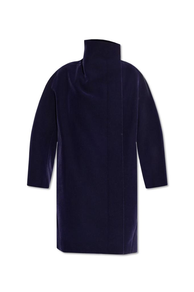 ジャケット・アウター CASEY CASEY BIG BLOBBY COAT VELVET Casey Casey Cotton Velvet Big Blobby Coat in Navy Blue