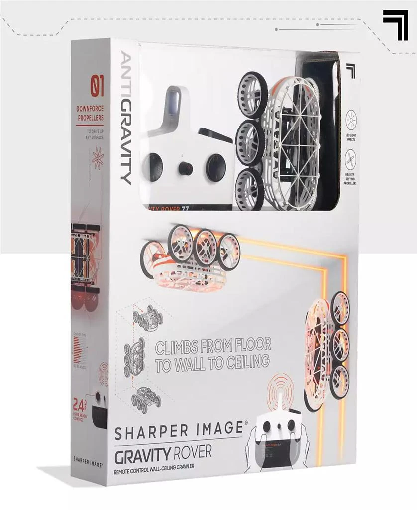 Sharper Image Remote Control Gravity Rover Antigravity Floor Wall Ceiling Climber 4