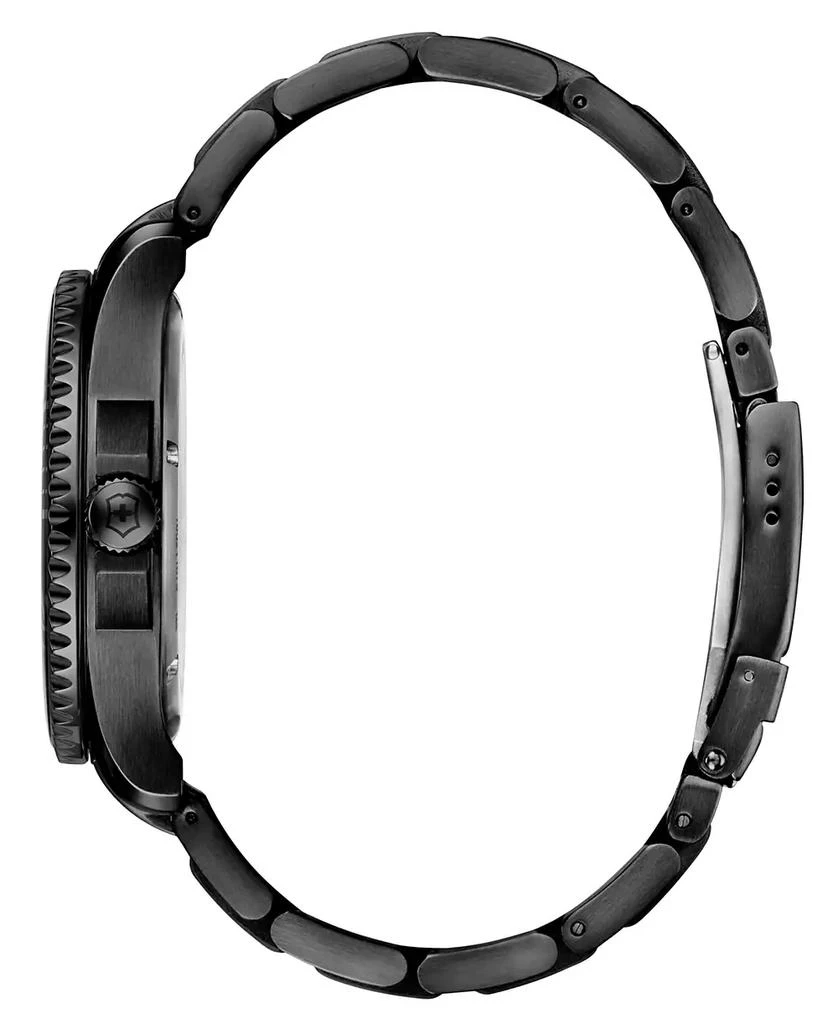 Swiss Army Men's Swiss Maverick Black Edition Black PVD Stainless Steel Bracelet Watch 43mm 3