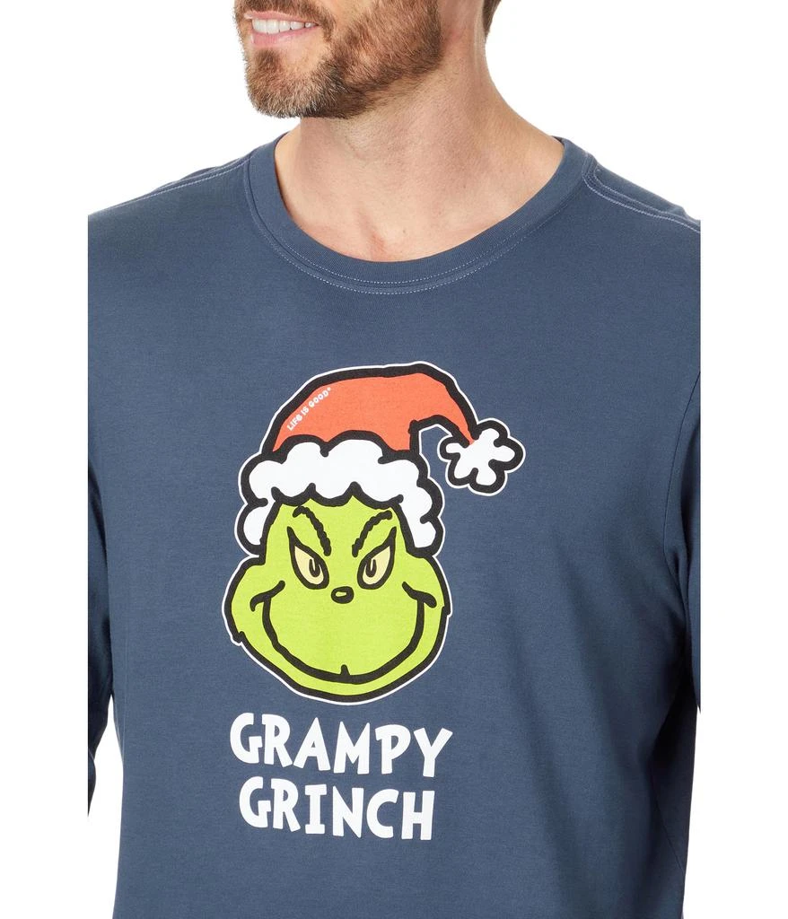 Life is Good Grampy Grinch Long Sleeve Crusher™ Tee 3