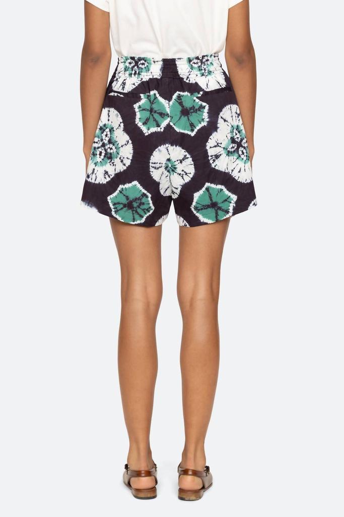 Sea Aveline Short In Teal Tie Dye