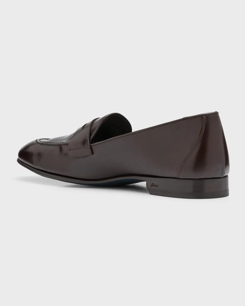 Brioni Men's Techno Horse Penny Loafers 4