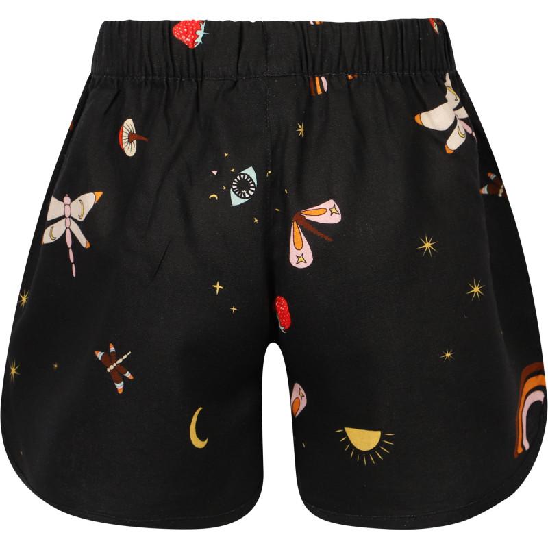 Munster Fairytale mystic digital shorts in black