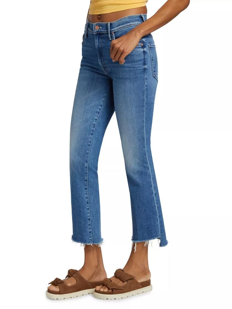 Mother The Insider Step Fray Crop Jeans 4