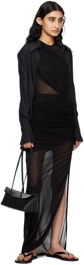 GAUGE81 Black Tiroi Maxi Skirt 4