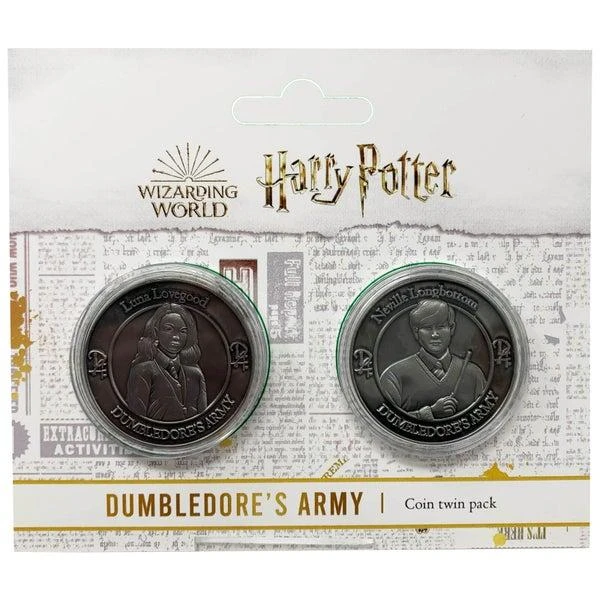Harry Potter Harry Potter Dumbledore Army Collectible Coin Set : Neville and Luna 1