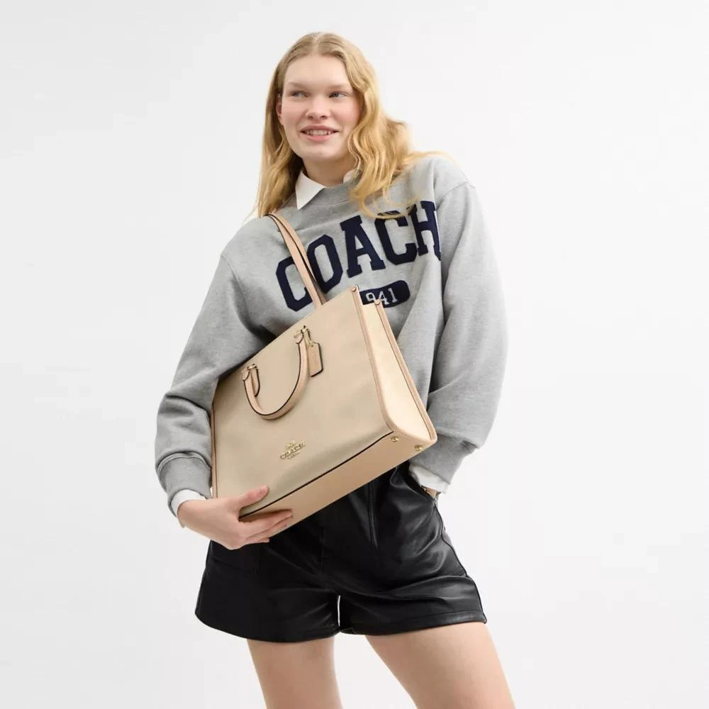 Coach Maggie Tote Bag In Colorblock 3