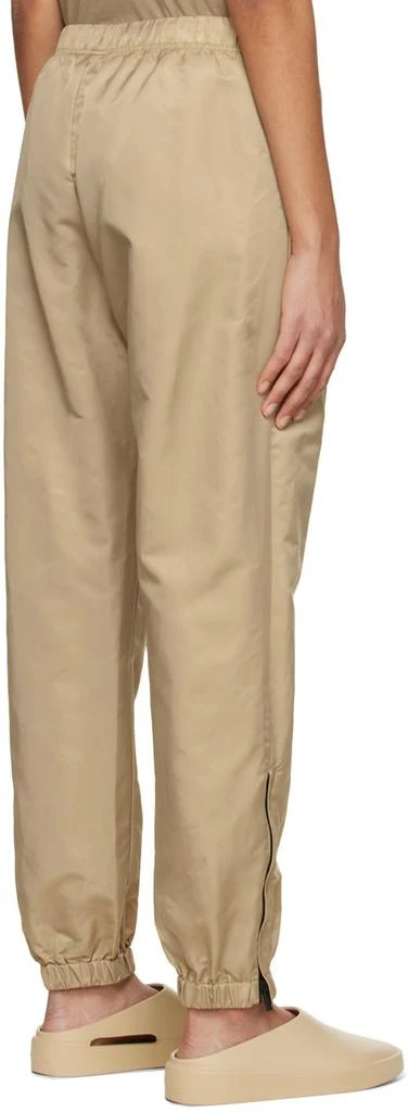 Essentials Tan Nylon Track Pants 3