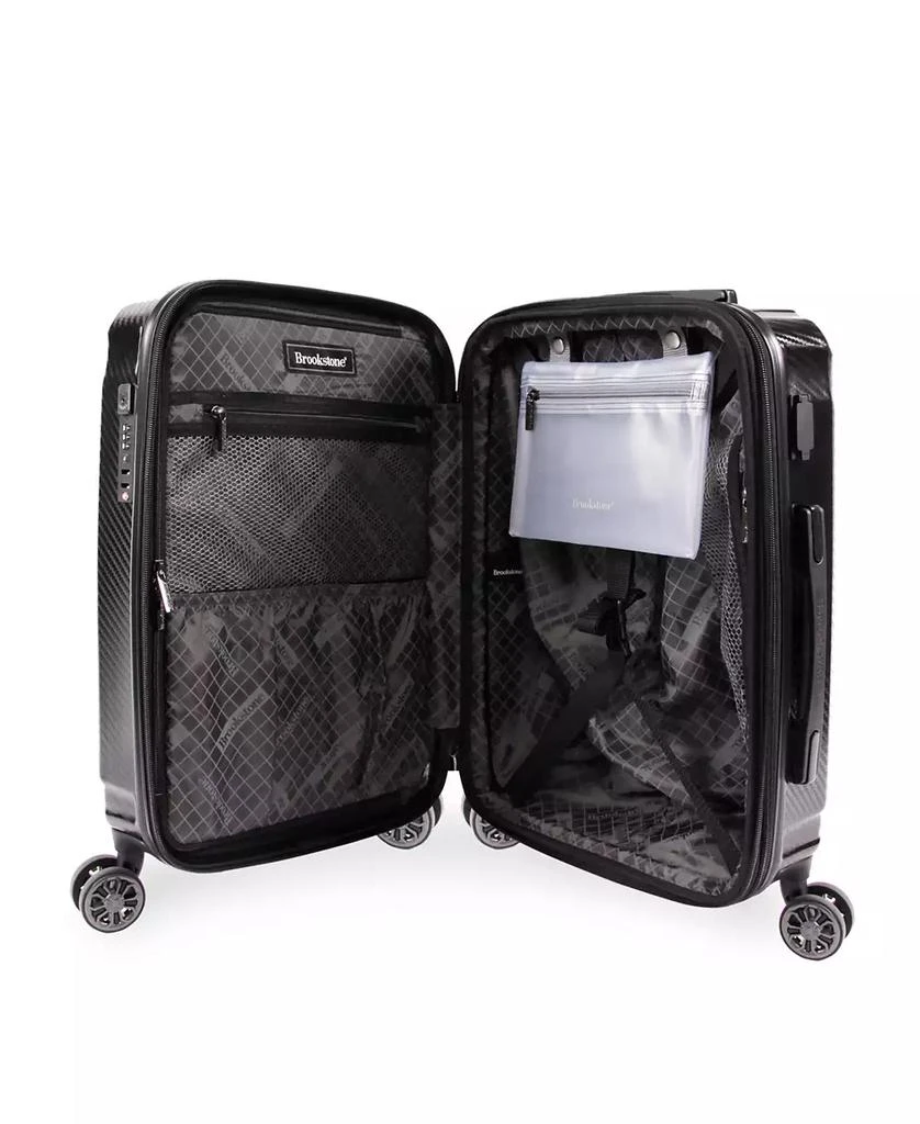 Brookstone Keane 21" Hardside Carry-On Luggage with Charging Port 3