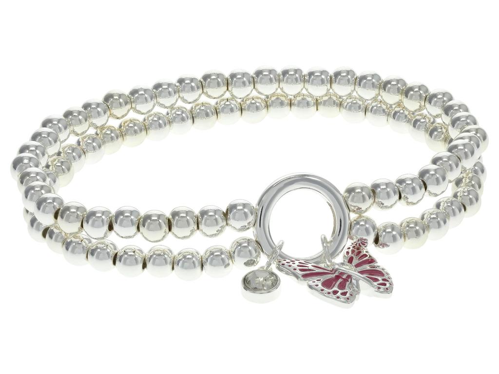 Alex and Ani Butterfly Double Stretch Bracelet