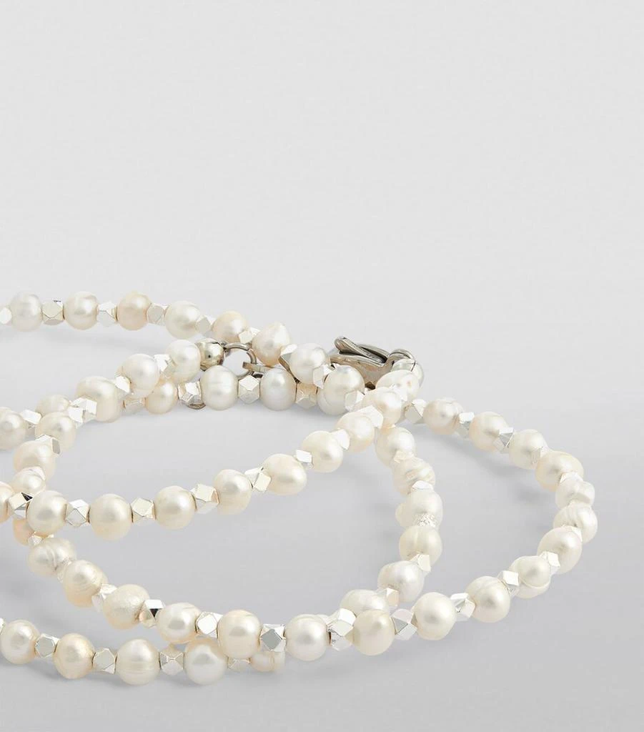 Nialaya Pearl Wrap Bracelet 3