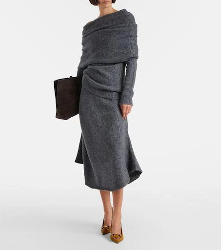 Salvatore Ferragamo Sara suede slingback pumps 3