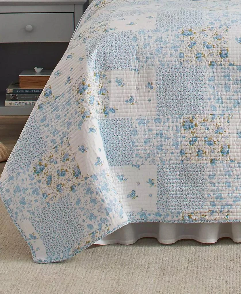Laura Ashley Kenna Cotton Reversible 3-Pc. Quilt Set 5