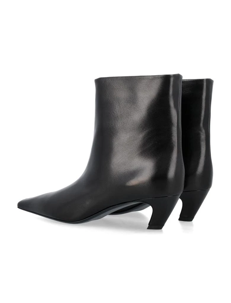 Khaite Khaite Arizona Leather Ankle Boot 4