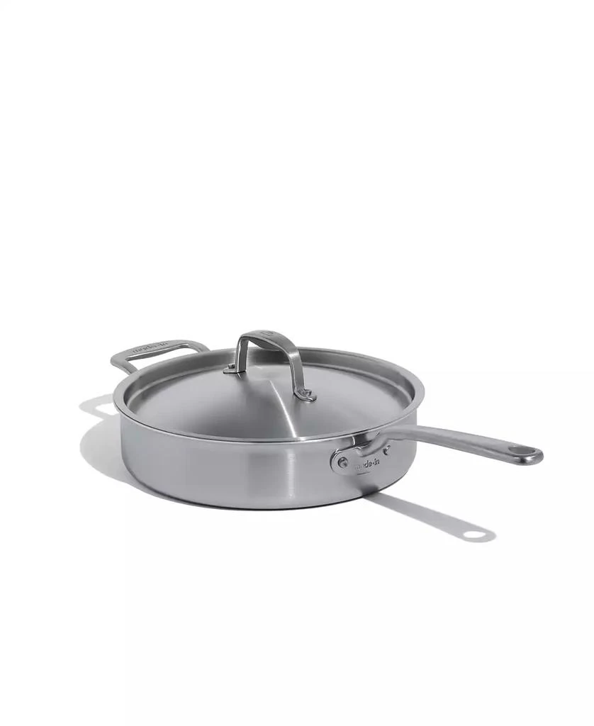Made In Stainless Steel Clad 3.5-Quart Sauté Pan with Lid